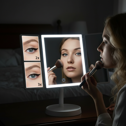 LED tükör világítással