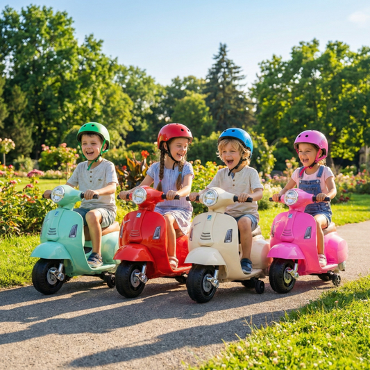 Vespa – elektromos roller gyerekeknek